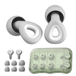 Ergonomic Silicone Noise-Reducing Reusable Waterproof Earplugs