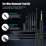 Gyroscope Stabilizer WIFI Recherche HD Ear Otoscope & Earpick Cleaning Set