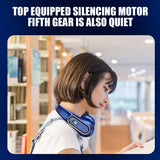 Multi-Angle Surrounding Wind Silent Neck Lazy-Fan