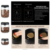 Coffee Beans Moisture-proof Vacuum-Sealed Jar for Long-Lasting Freshness & Flavor