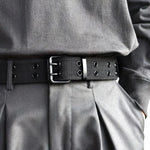 Double Needle Buckle Breathable Woven Ultra-Durable Belt