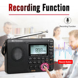 Rechargeable Shortwave FM AM SW Radio / USB Recorder / Speaker