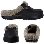 Soft Plush Warm Waterproof Non-slip Clogs