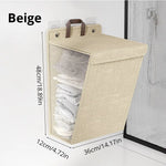 Multifunctional Foldable Punch Free Wall Hanging Laundry Hamper