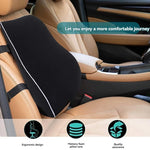 Memory Foam Lumbar Support Car Seat / Chair Pain Relief Cushion