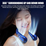 Multi-Angle Surrounding Wind Silent Neck Lazy-Fan