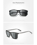 KINGSEVEN Aluminum Frame Polarized Photochromic UV-400 Sunglasses