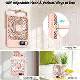 Portable Ultra Quiet USB Rechargeable Folding Personal Fan