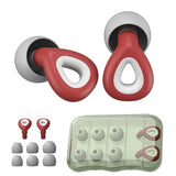 Ergonomic Silicone Noise-Reducing Reusable Waterproof Earplugs