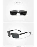 KINGSEVEN Driving Series Polarized UV400 Anti-Glare Aluminum Sunglasses