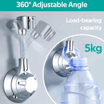 AquaGrip 360° (Punch-Free) Suction Cup Shower Mount