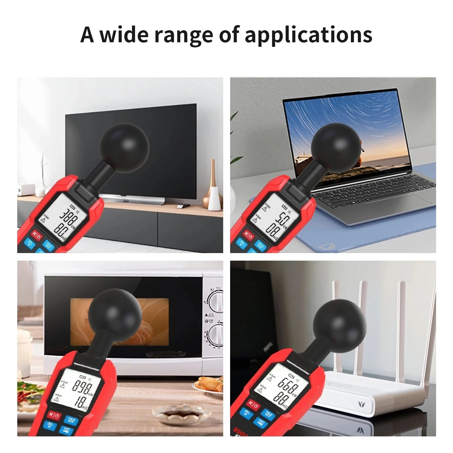 Professional  Electromagnetic Field Radiation Detector Meter