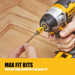 DEWALT Max- Fit Phillips Power Bit Sleeve Set