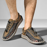 Weaving Design Breathable Casual Sandals For Men & Women