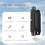 Portable Car Front/Rear Seat Headrest USB Powered Air Cooling Fan