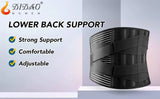 Lower Back Memory Aluminum Pain Relief Spine Lumbar Support Belt