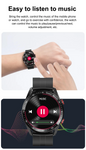 Bluetooth IOS & Android Smart-Watch with Blood Pressure & Health Monitoring (ECG+PPG)