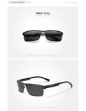 KINGSEVEN Driving Series Polarized UV400 Anti-Glare Aluminum Sunglasses