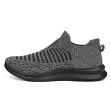 Slip-on Breathable Laceless Lightweight Anti-slip Walking Shoes