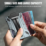 EDC RFID Blocking Magsafe Aluminum Mini Smart Wallet