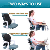 Memory Foam Lumbar Support Car Seat / Chair Pain Relief Cushion