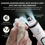 Rechargeable Powerful Pet Nail Trimmer With LED Light