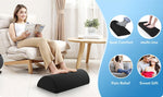 All-Day Pain Relief & Leg Support Memory Foam Ergonomic Foot Rest Cushion