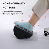 All-Day Pain Relief & Leg Support Memory Foam Ergonomic Foot Rest Cushion