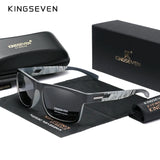 KINGSEVEN UV-400 Polarized Designer Mirror Sunglasses