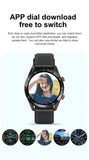 Bluetooth IOS & Android Smart-Watch with Blood Pressure & Health Monitoring (ECG+PPG)