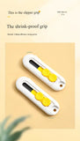 Magnetic Safety Design Retractable Blade Mini Box Opener / Cutter