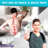 Adjustable Back Neck & Shoulders Posture Brace Corrector