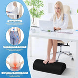 All-Day Pain Relief & Leg Support Memory Foam Ergonomic Foot Rest Cushion