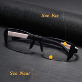 Bifocal Technology (magnified & distance vision) Anti-Blue Light Reading Glasses