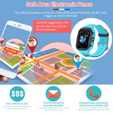 Kids GPS Tracker SOS Call Waterproof Smartwatch