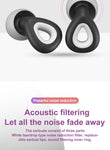 Ergonomic Silicone Noise-Reducing Reusable Waterproof Earplugs