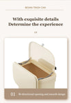 Japanese Wall/Cabinet Doors Mount Two-Way Opening Odor-Blocking Trash Can