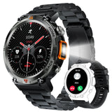 Full-Touch Screen Bluetooth Smartwatch with Health Monitoring & Built-In Flashlight (Android+IOS)