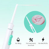 Home Faucet-Attached 360° Rotating Dental Water Flosser & Oral Irrigator Set