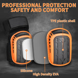 PowerShield Professional Adjustable Heavy Duty Gel Cushion Knee Pads