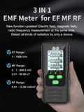 Multifunctional  Electromagnetic Field Radio EMF Radiation Detector
