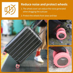 Silicone Luggage Suitcase Wheels Protector (8PCS)