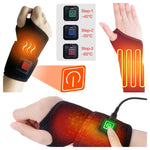 HotCare Universal Therapeutic Pain Relief & Support USB-Heated Wrist Guard