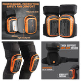 PowerShield Professional Adjustable Heavy Duty Gel Cushion Knee Pads