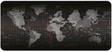 World Map Superior Desk Protection Super Large Mouse Pad