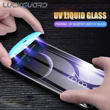 UV Liquid Tempered Glass Screen Protector for Galaxy - Indigo-Temple