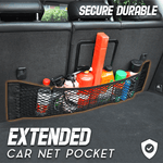 Extended Car Net Pocket - Indigo-Temple