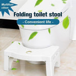 Folding Toilet Anti Constipation Step Stool - Indigo-Temple
