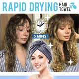 InstantDry™ Hair Towel Cap - Indigo-Temple