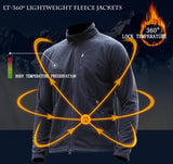 LT-360° TACTICAL Lightweight Fleece Jackets - Indigo-Temple